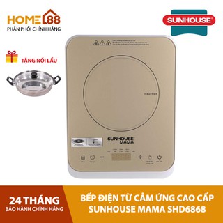 Bếp điện từ cảm ứng sunhouse mama shd6868 chính hãng giá tốt