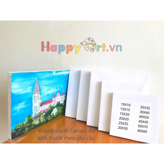 Khung tranh canvas kích thước 1030