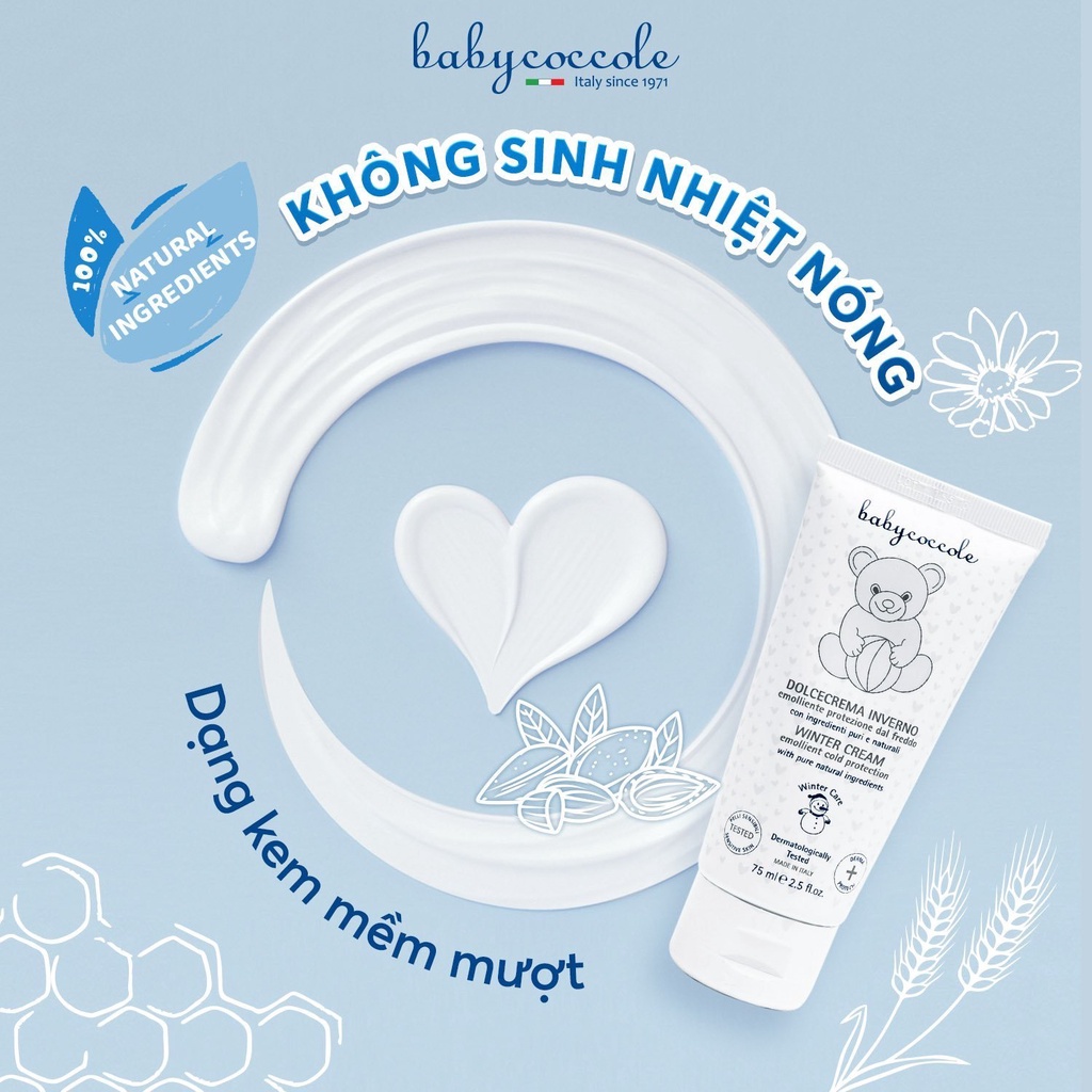 Kem giữ ấm ngực cho bé Babycoccole