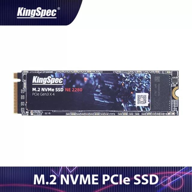 Ổ cứng SSD Kingspec NVME 256GB - 2280 NE-256 - Hỗ trợ cài đặt sẵn windows  theo yêu cầu