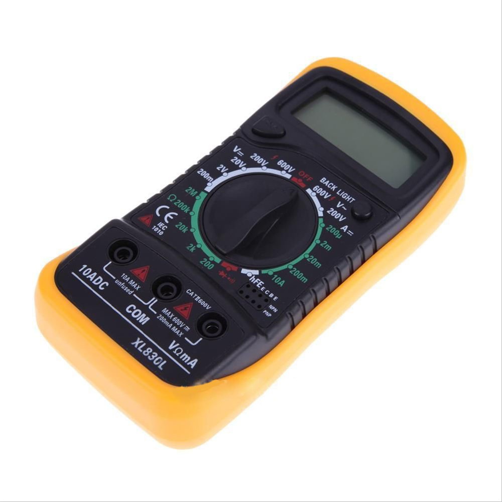 Đồng hồ đo vạn năng DIYMORE kỹ thuật số Xl830L Ac / Dc chuyên dụng chất lượng cao