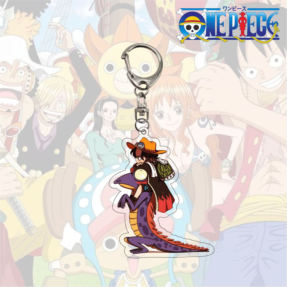 Móc Khóa Hình Nhân Vật Phim hoạt Hình One Piece Độc Đáo