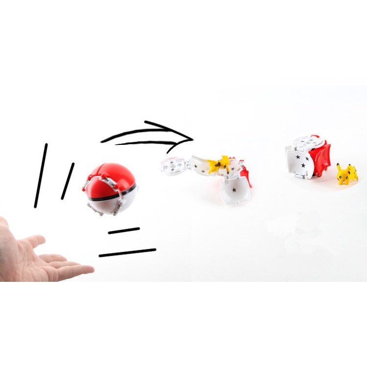 Lật vật cưng Nổ Elf Ball Pokémon Super Dream Rồng phun lửa Jeni Rùa Royal Sanjiazai Mô hình Đồ chơi