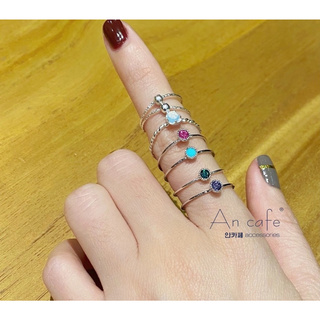 [ancafe.shop] Nhẫn , nữ, Hàn Quốc, đính đá