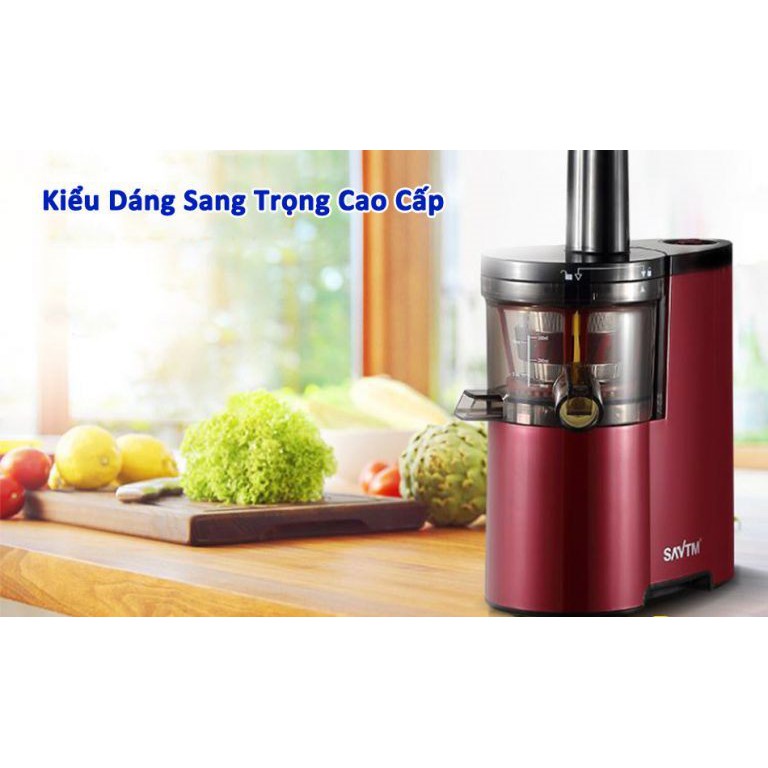 Máy ép trái cây tốc độ chậm SAVTM (Bảo hành 6 tháng động cơ)