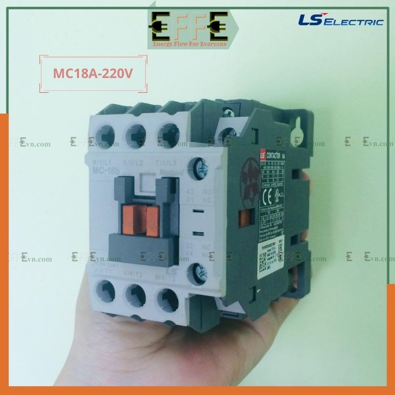 Khởi động từ LS MC18b Contactor 18A 220V