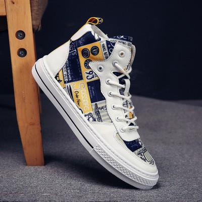 Giày Sneaker Phong Cách Hàn Quốc, Họa Tiết in Hình 3D CỰC CHẤT --- S93
