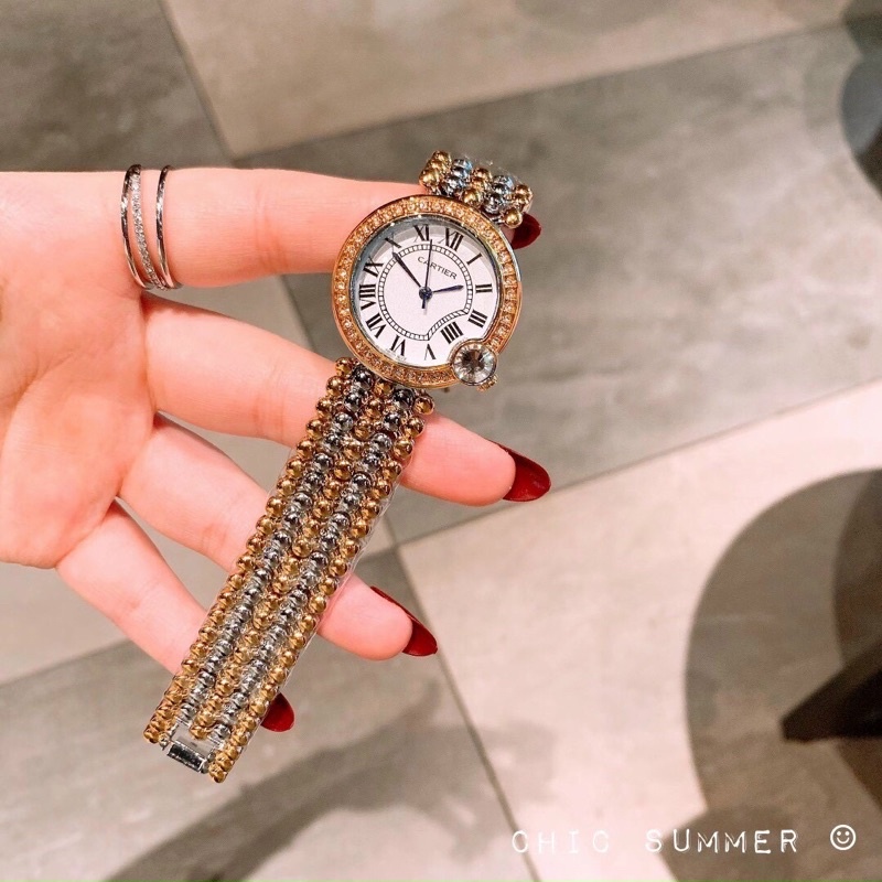 Đồng hồ Catier nữ đính đá thời trang