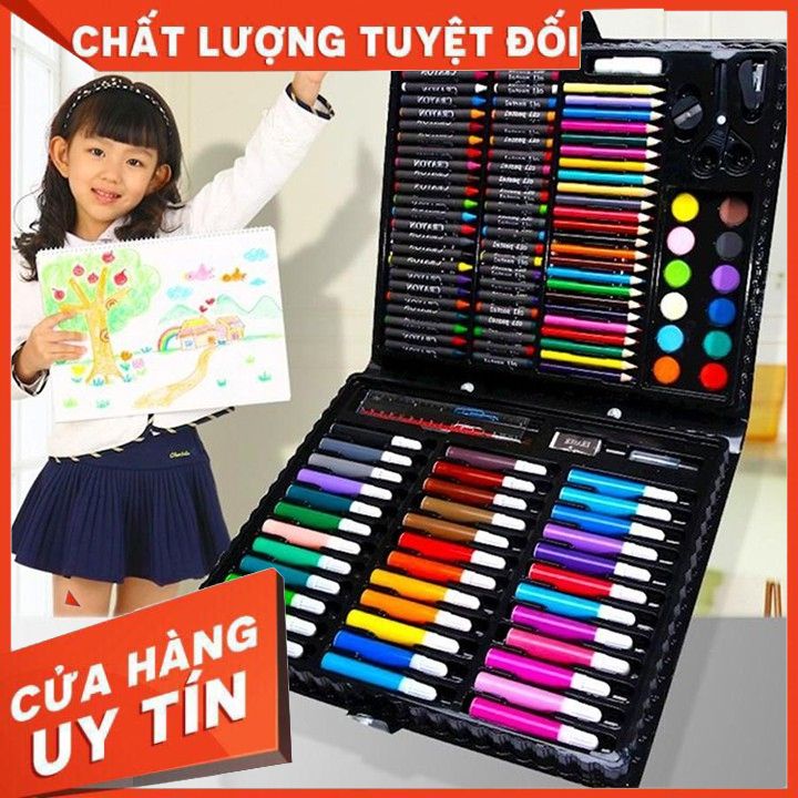 Bộ Màu Vẽ Đa Năng 150 Món Giá Rẻ Cho Bé