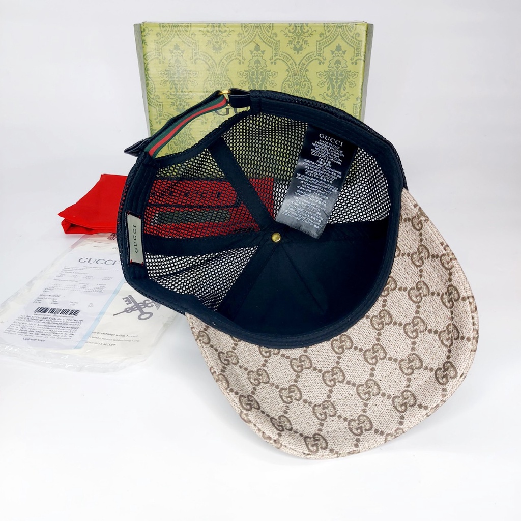 Nón kết gc .Mũ lưỡi trai Gc da cao cấp dập mèo logo full box hộp cực đẹp