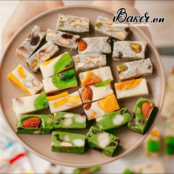 [RẺ VÔ ĐỊCH] Kẹo marshmallow Erko trắng làm nougat, dễ tan