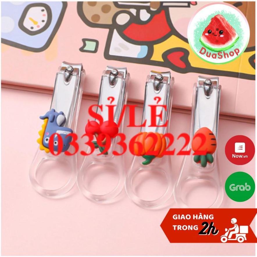 [ HAIANHSHOP ] Bấm móng tay đính trái cây dễ thương cho bé -Dụng cụ bấm móng sắc bén tiện lợi đáng yêu Duashop &gt;