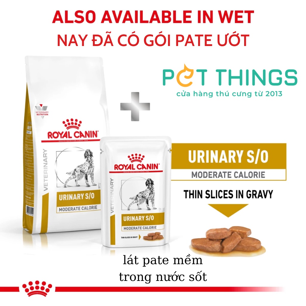 Royal Canin Canine Urinary S/O - Thức Ăn Hạt Hỗ Trợ Tiết Niệu Cho Chó