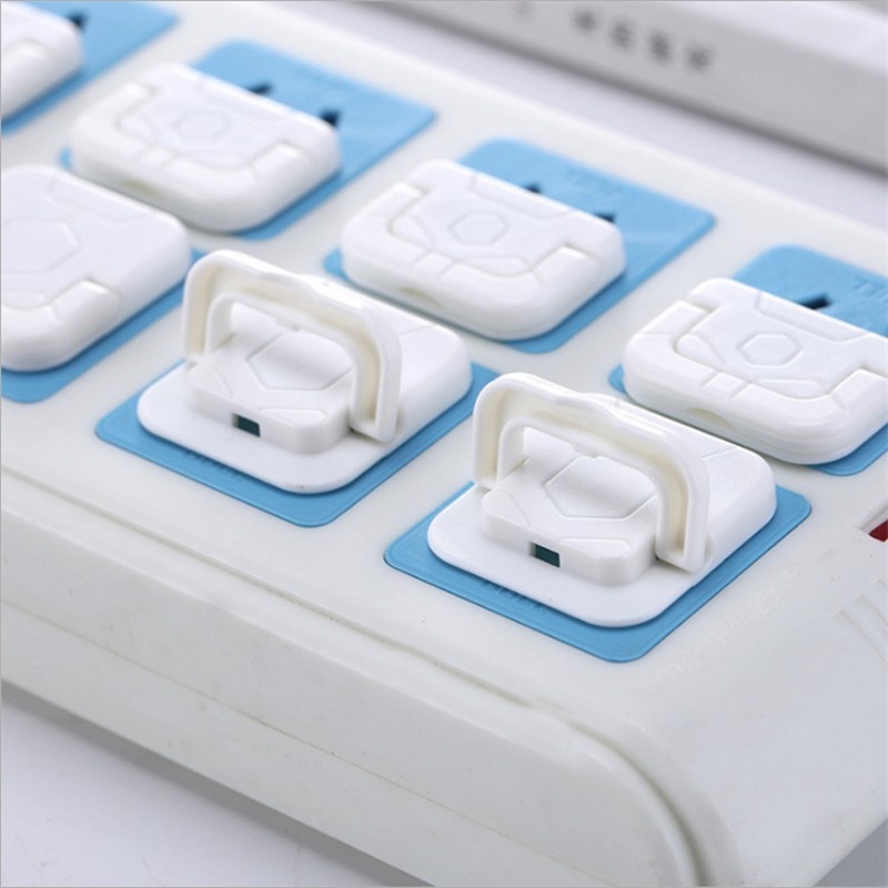 Set 10 nắp đậy ổ cắm điện chống giật điện bảo vệ an toàn cho bé