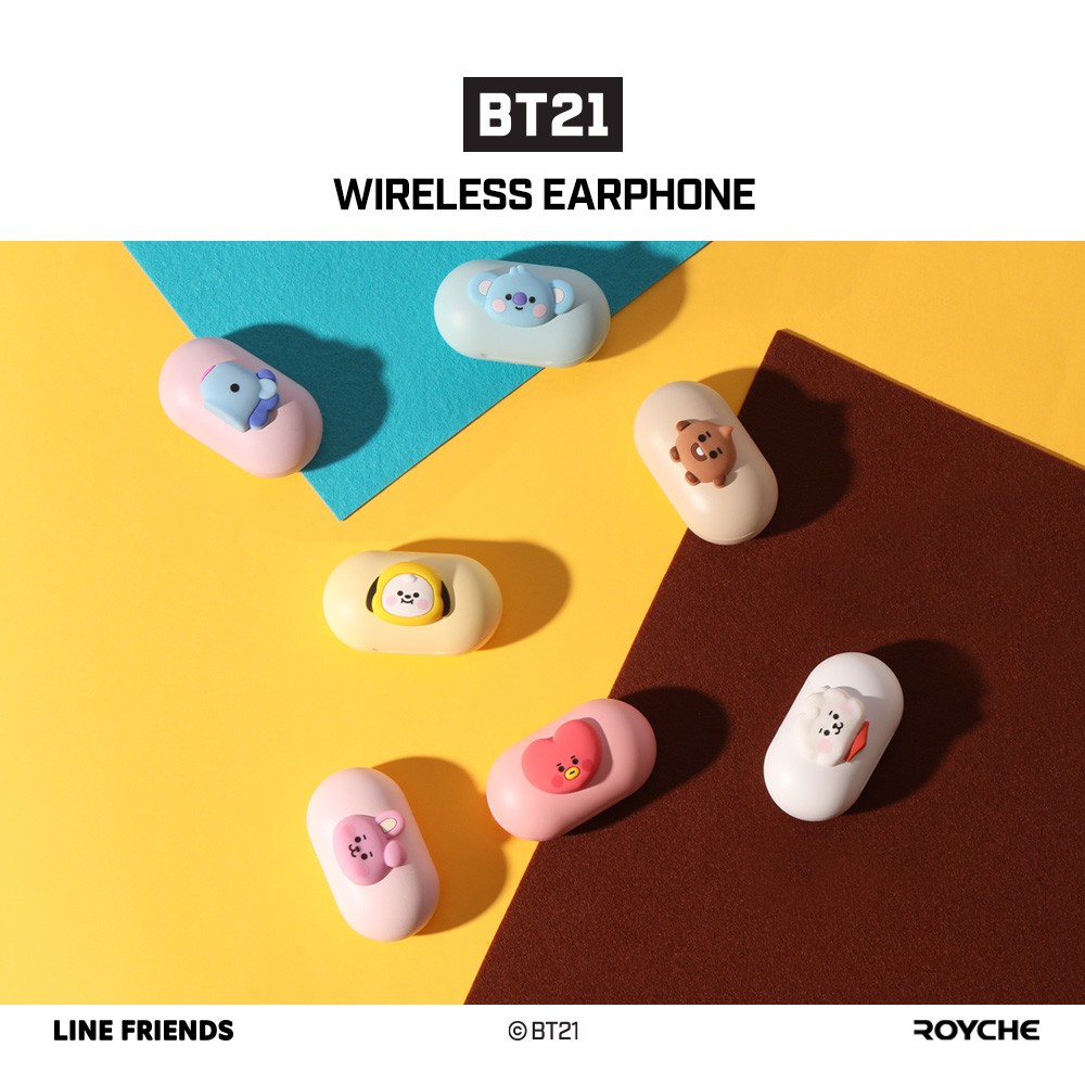 TAI NGHE BLUETOOTH BT21 BABY TRUE WIRELESS CHÍNH HÃNG ROYCHE