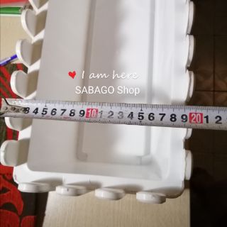 Combo 10 chậu Hàng rào loại đại dài 44cm hàng VN