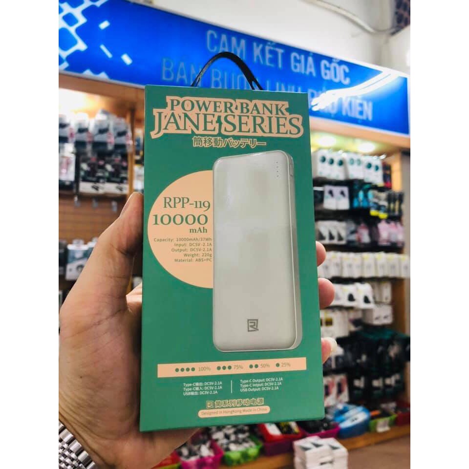 Pin sạc dự phòng 10.000mAh Remax RPP-119 - Huco Việt Nam
