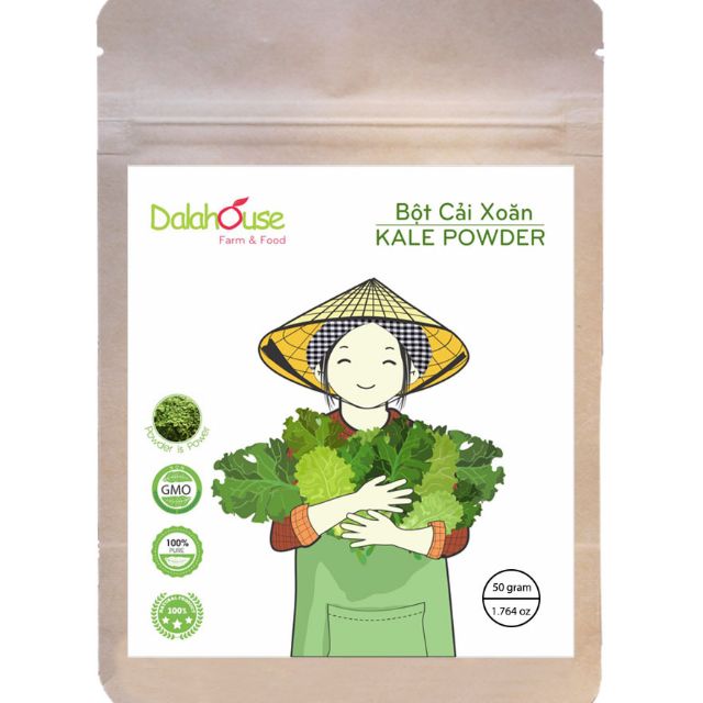 Bột Rau Cải Xoăn Kale