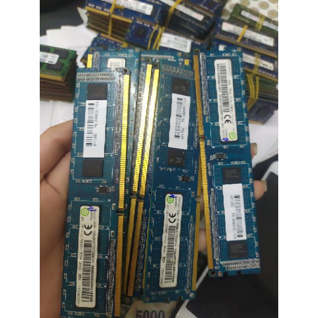 RAM DDR3 4G bus 1333 ,1600 PC3L - RAM MÁY BÀN, CÁC HÃNG SAMSUNG,HYNIX,.. 21