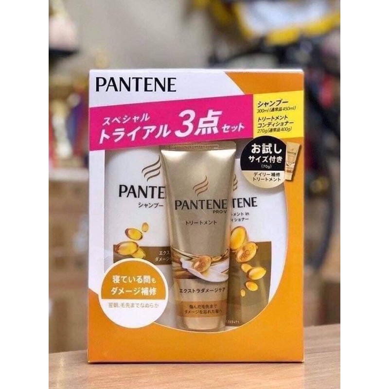 (Mẫu mới) Bộ Dầu Gội Pantene nội địa nhật Bản