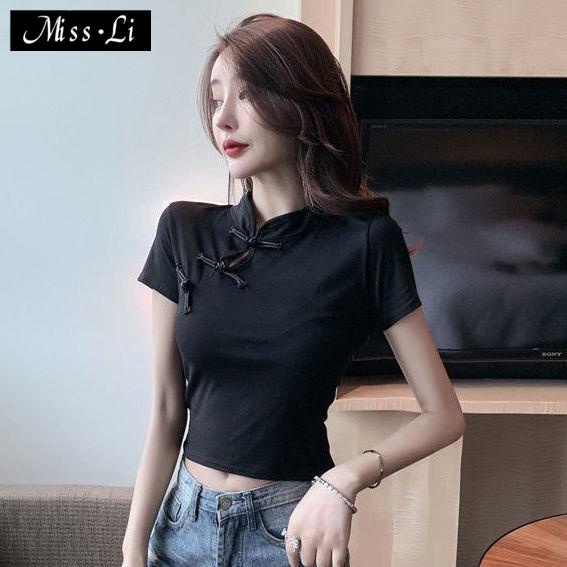 Sườn Xám Cách Tân Ngắn Tay Ôm Dáng Xinh Xắn Dành Cho Nữ