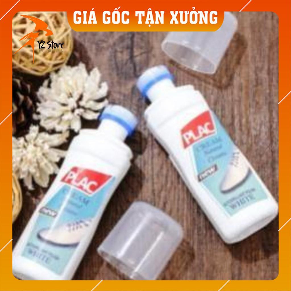 Dung dịch tẩy trắng giày dép túi xách PLAC Cream kèm đầu cọ cao cấp(75ml)
