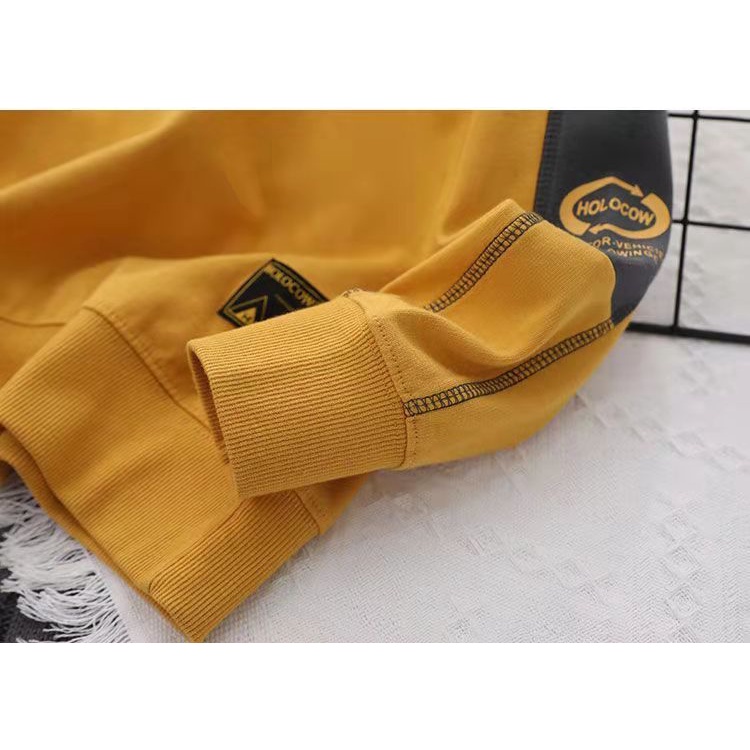 Áo Thun Cotton Cổ Tròn Thời Trang Xuân Thu Năm 2021 Cho Bé Trai