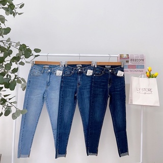 Quần jeans skinny lai cắt highlow - ly store