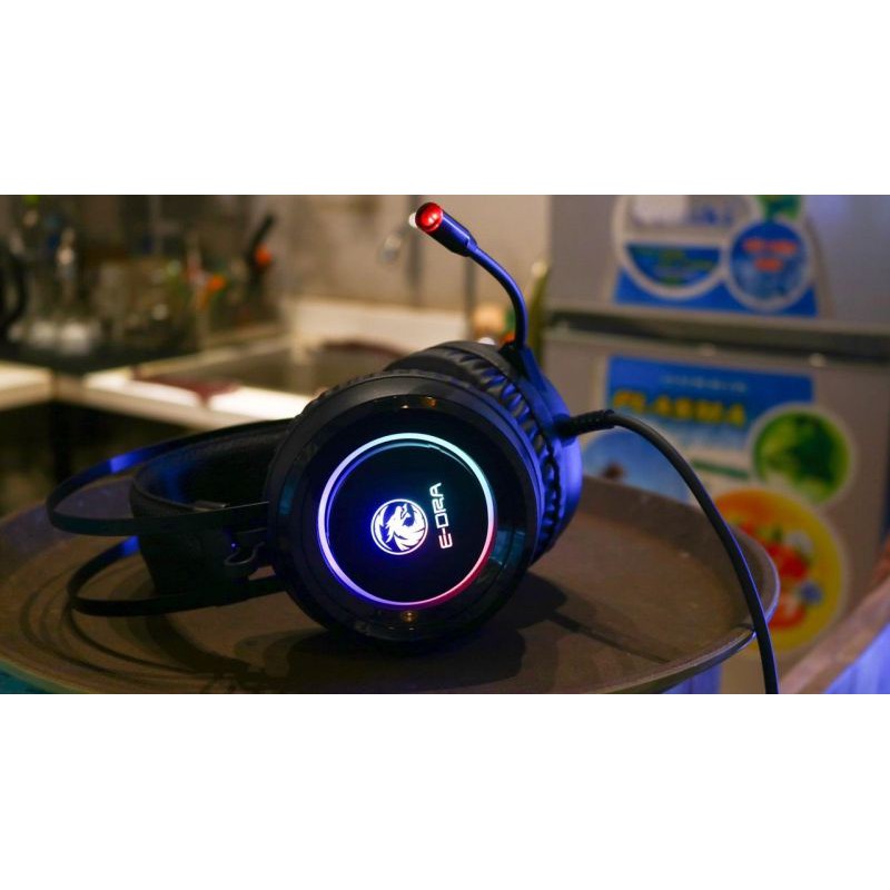 Tai Nghe Chụp Tai Game Thủ E-dra EH410 PRO Cho Máy Tính, Có Micro - Chính Hãng BH 24 Tháng - Hưng Long PC