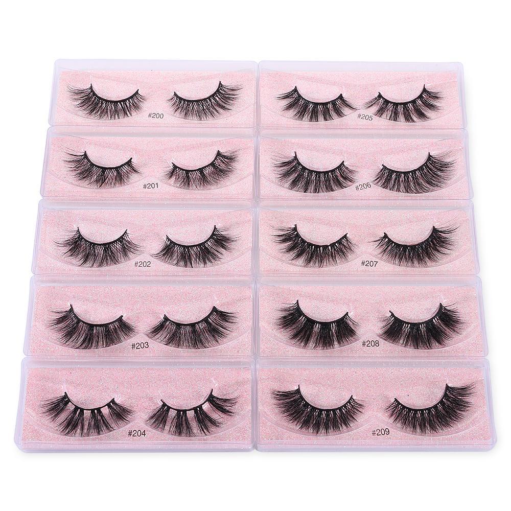 1 Cặp Lông Mi Giả MIH Trang Điểm Toàn Diện