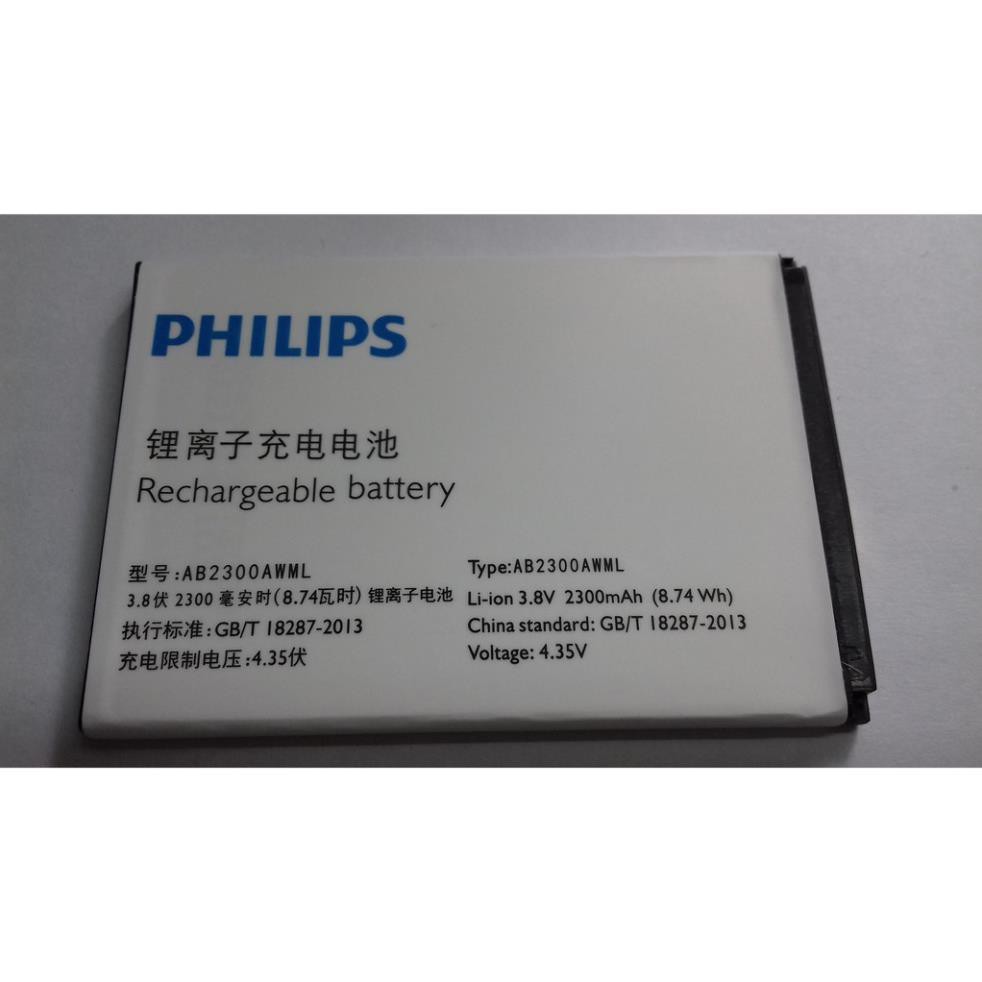 PIN PHILIP S398 AB2040AWMC ZIN HÃNG , cam kết uy tín chất lượng