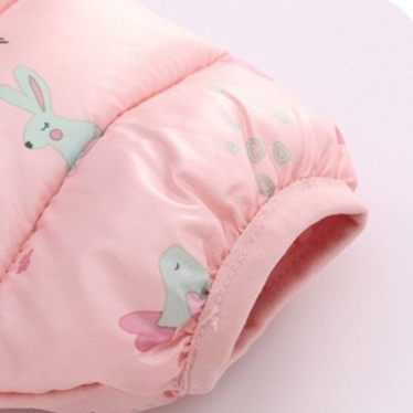 Trẻ em mùa đông dày in bông thời trang áo khoác ấm dễ thương