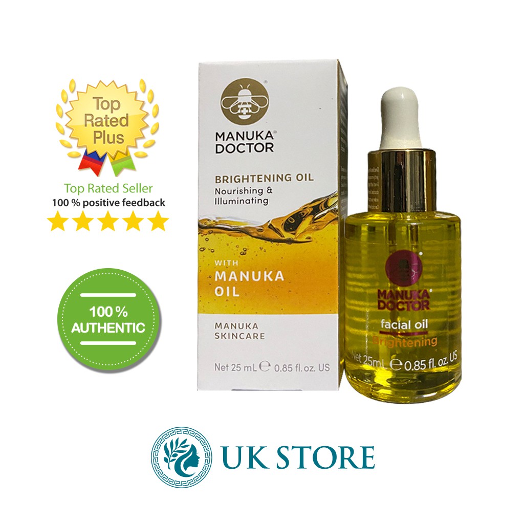 Manuka- Dầu dưỡng trắng Facial oil Brightening 25 ml