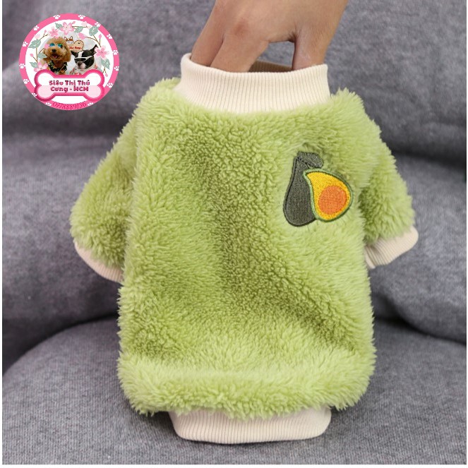 [Mã PET50K giảm Giảm 10% - Tối đa 50K đơn từ 250K]  áo hodie dành cho chó mèo : áo họa tiết kute, hình gấu