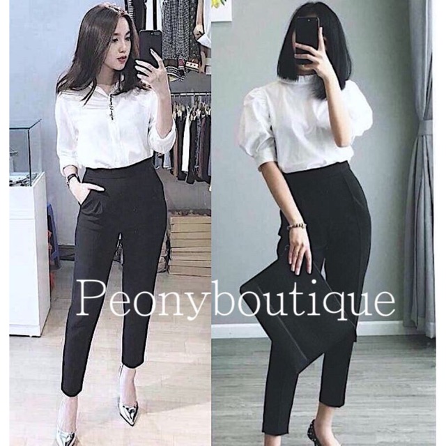 Quần baggy cạp chun sau