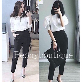 Quần baggy cạp chun sau