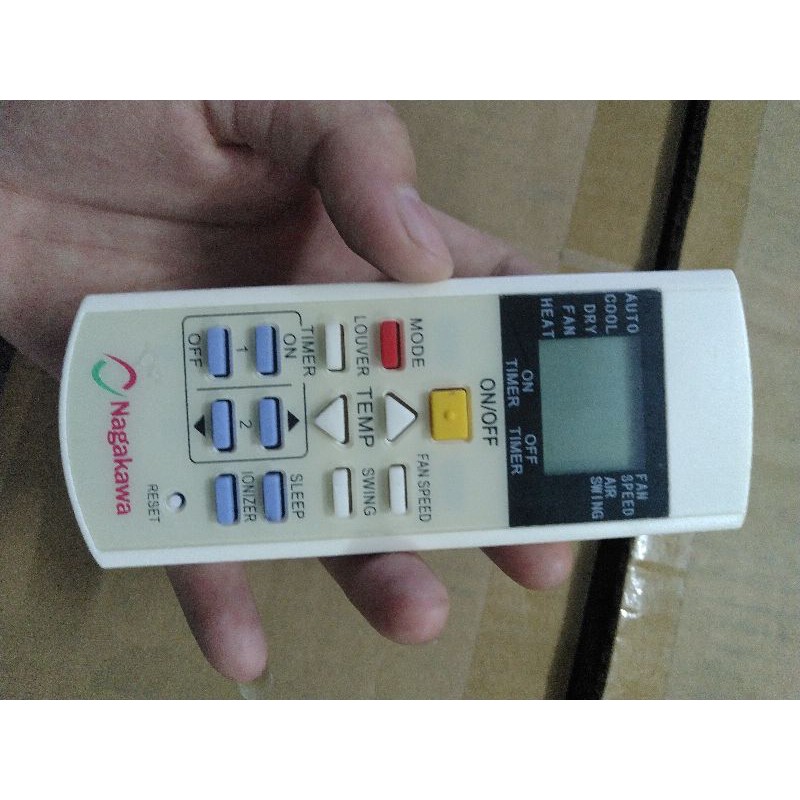 remote điều khiển máy lạnh nagakawa