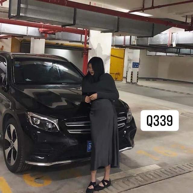 Q339 #brandUK #hàng_tuồn_dư_xịn CHÂN VÁY MIDI LỤA ✖️ #255k