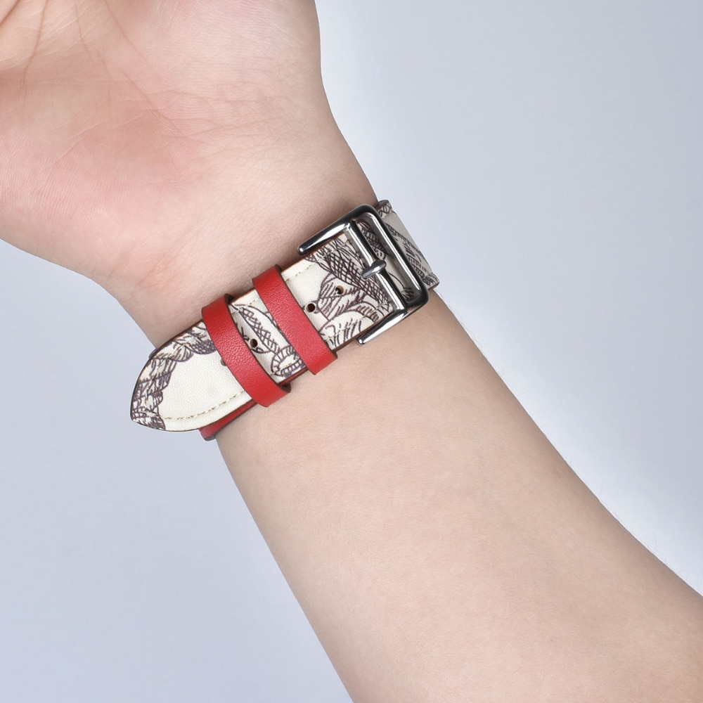 Dây Da Khóa Kim Loại Thay Thế Cho Đồng Hồ Apple 7 41mm 45mm 42mm / 38mm 3 2 1 iWatch SE 6 5 4 40mm 44mm