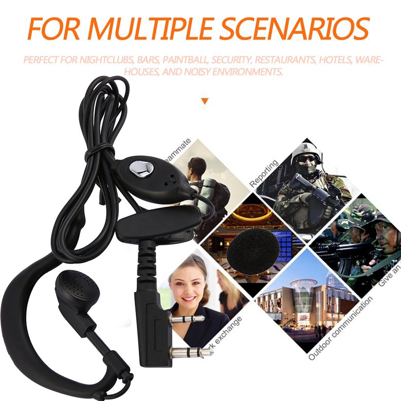 Bộ tai nghe chính hãng Baofeng UV 5r dành cho bộ đàm