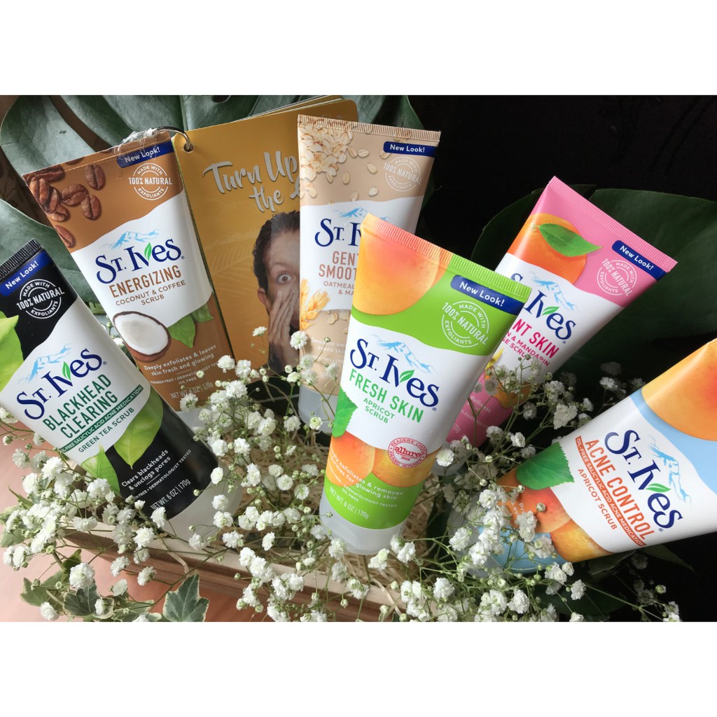 Sữa rửa mặt có hạt massage ST. Ives Mỹ | BigBuy360 - bigbuy360.vn