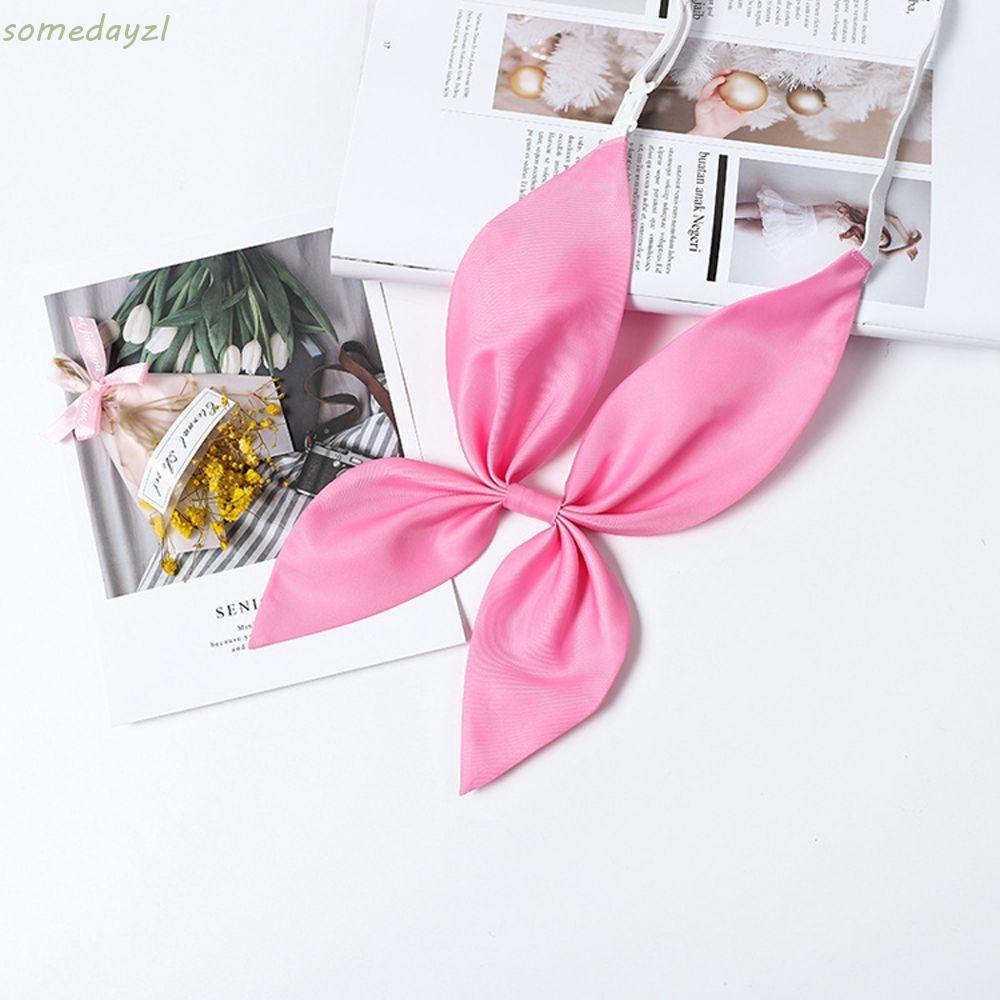 Nơ Đeo Cổ Áo Đồng Phục Bằng Satin Phong Cách Thủy Thủ Vintage Cho Nữ