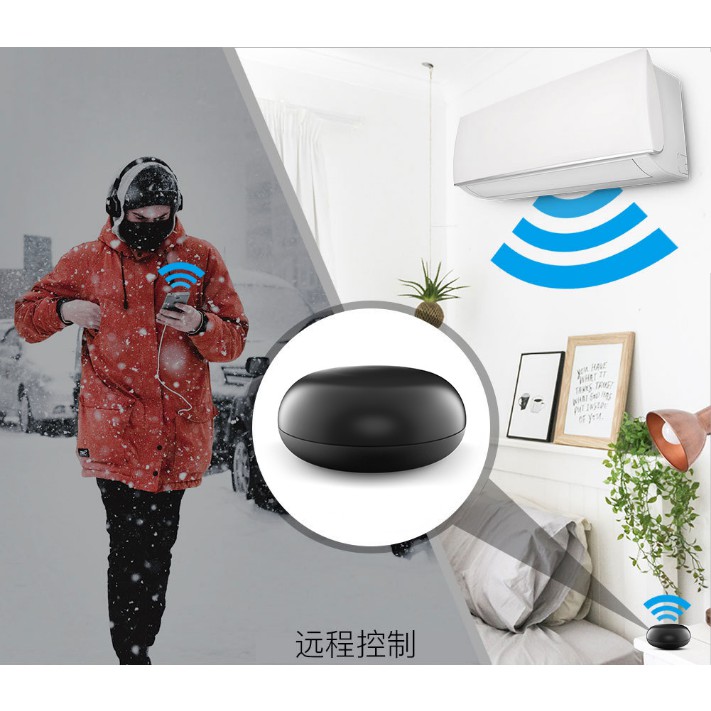 Trung Tâm Hồng Ngoại IR Và RF 433Mhz Wifi Tuya IRF