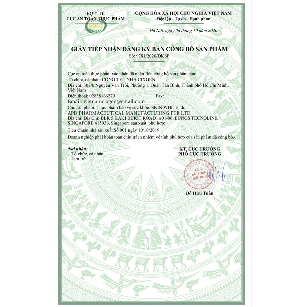 Thực Phẩm Hỗ Trợ Làm Đẹp Da Skin White | BigBuy360 - bigbuy360.vn