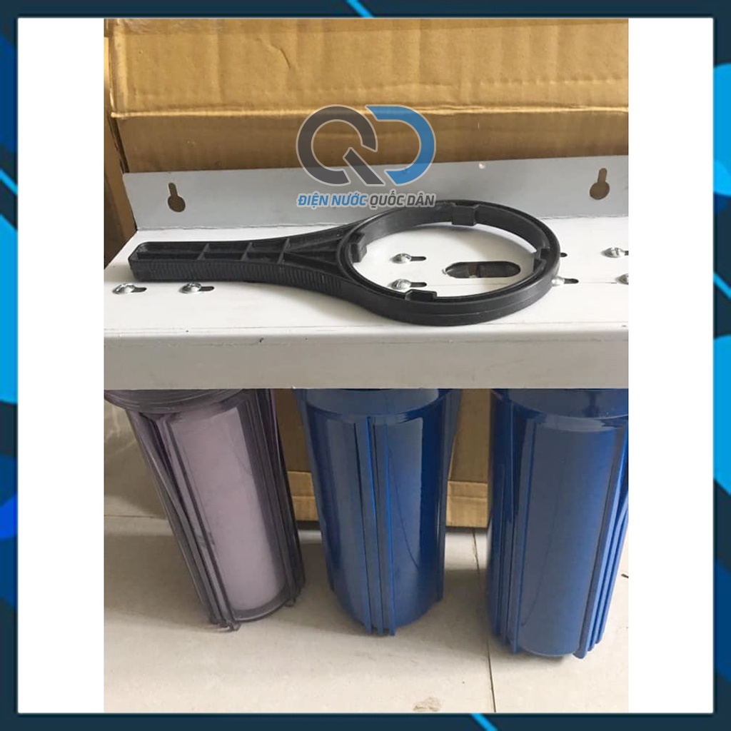 Bộ lọc nước sinh hoạt 3 cấp lọc 10 inch - dễ lắp đặt an toàn tiết kiệm