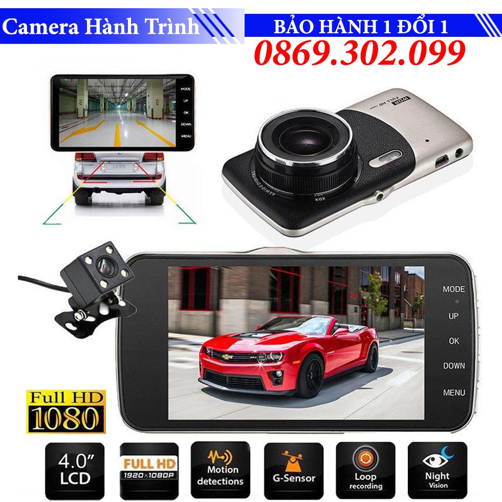 Camera Hành Trình ô tô WDR 4.0 FULL HD 1080P