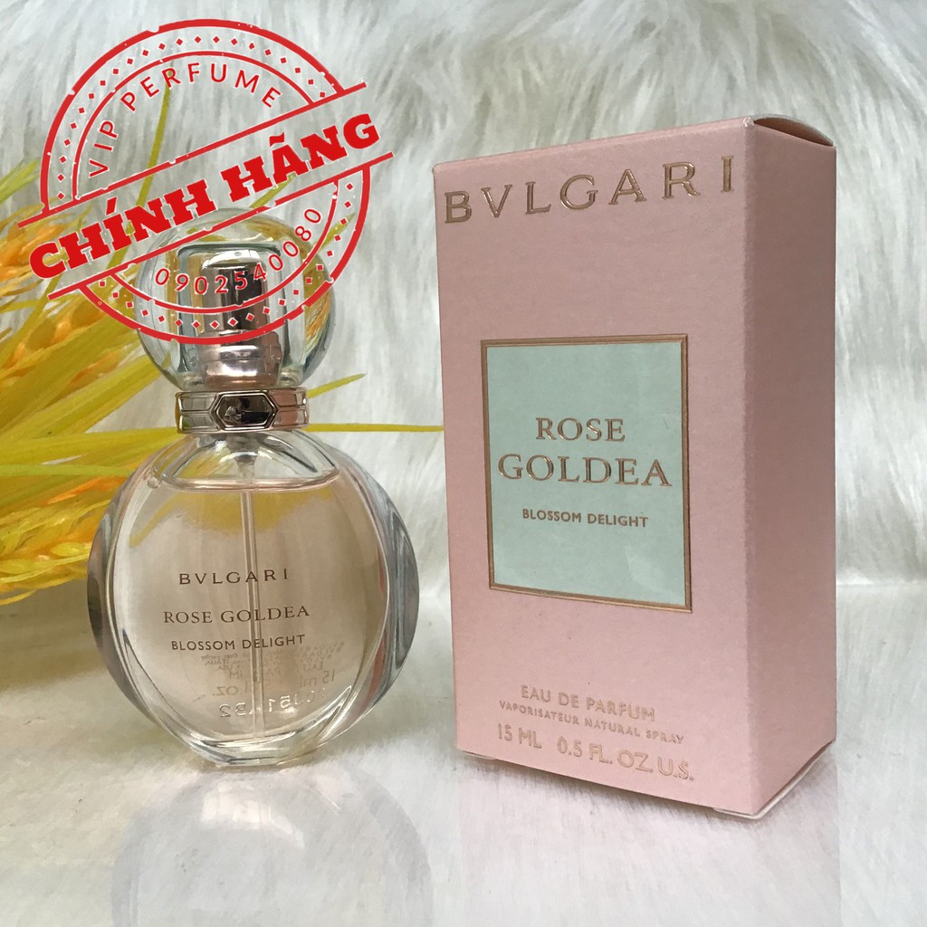 Nước hoa nữ chính hãng Bvlgari Rose Goldea Blossom Delight EDP 15ml