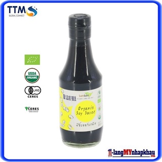 Nước tương đậu nành hữu cơ Lumlum 200ml – Organic Soy Sauce