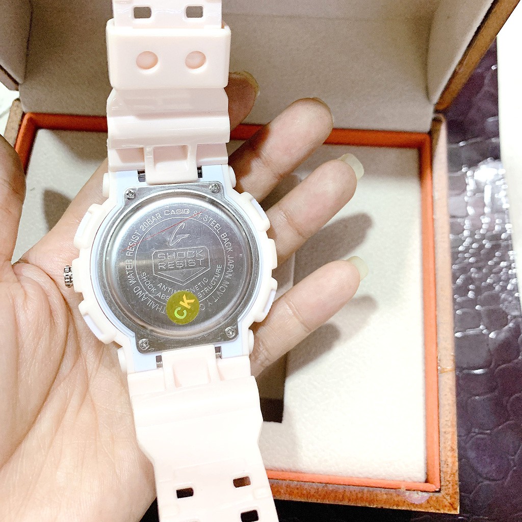 Đồng Hô nữ G-Shock USA Sports 2 Máy Kim và Điện Tử Mạnh Mẽ Dây Silicone chống nước | BigBuy360 - bigbuy360.vn