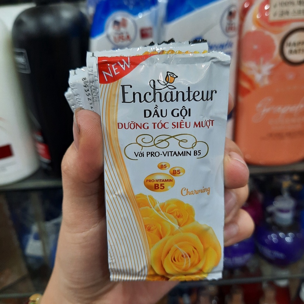 Dây 10 gói Dầu gội Enchanteur Charming dưỡng tóc siêu mượt